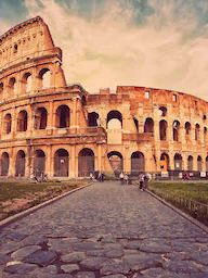 Cidade das Palavras Roma Coliseu