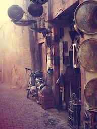 Word City Marrakesh Antique