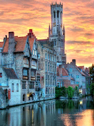 Word City Bruges Belfry Tower