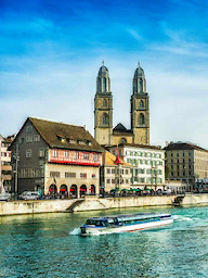 Word City Zurich Cathedral