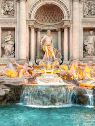 Word City Rome Fountain