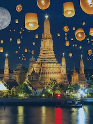 Ciudad de Palabras Bangkok Linternas De Papel