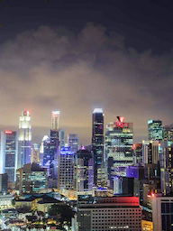 Ciudad de Palabras Singapur Noche