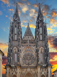 Kelime Gezmece Klasik Prag Katedral